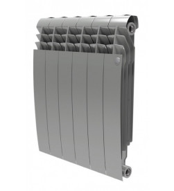 Биметаллический секционный радиатор Royal Thermo Biliner Silver Satin 500 / 6 секций